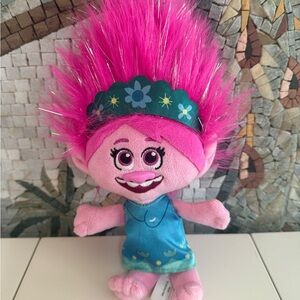 Pink Plush Troll Doll